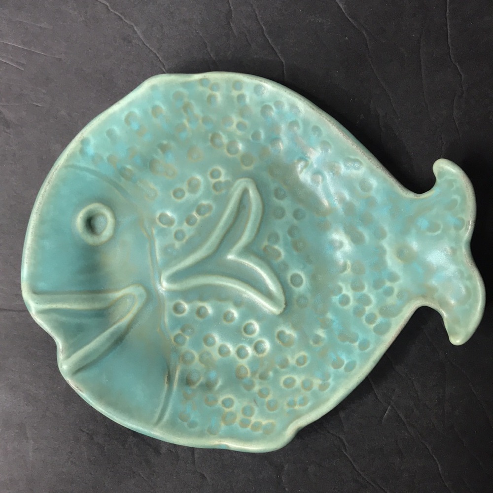 Ceramic Trinket Fish Dish